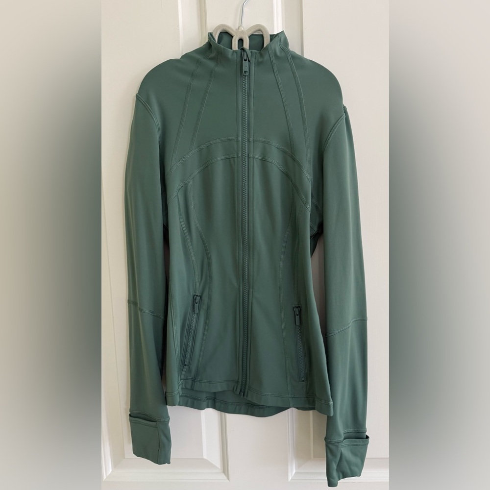 Lululemon Women's Green Nulu Define Jacket Size 2